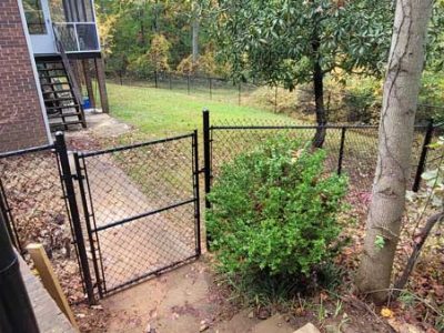 Chain Link Gate Installation