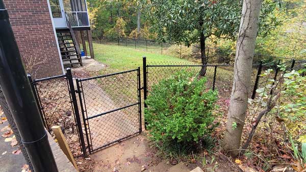 Chain Link Gate Installation