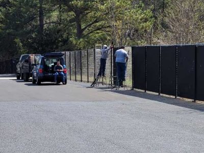 Commercial Fence Installation Project