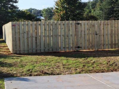 Wood Privacy Fencing