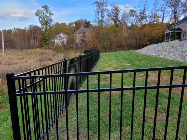 Wrought Iron Fence Installation